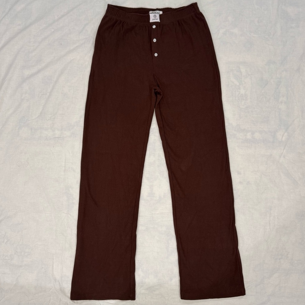 Parke Brown Cotton‎ Boxer Pants Size S